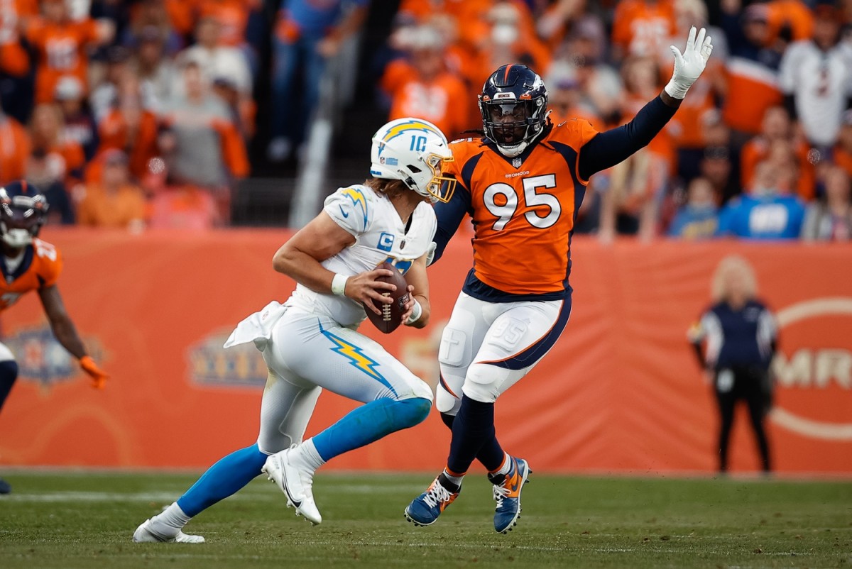 Game balls for the Denver Broncos 28-13 win over Los Angeles