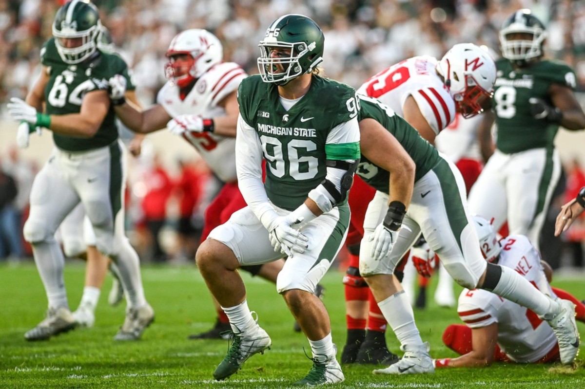 Nine Michigan State Players Earn All Big Ten Honors On Defense Special Teams Sports 