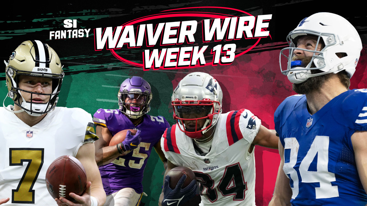 Fantasy Football Week 13 Waiver Wire: Building unbeatable rosters for the  playoff push