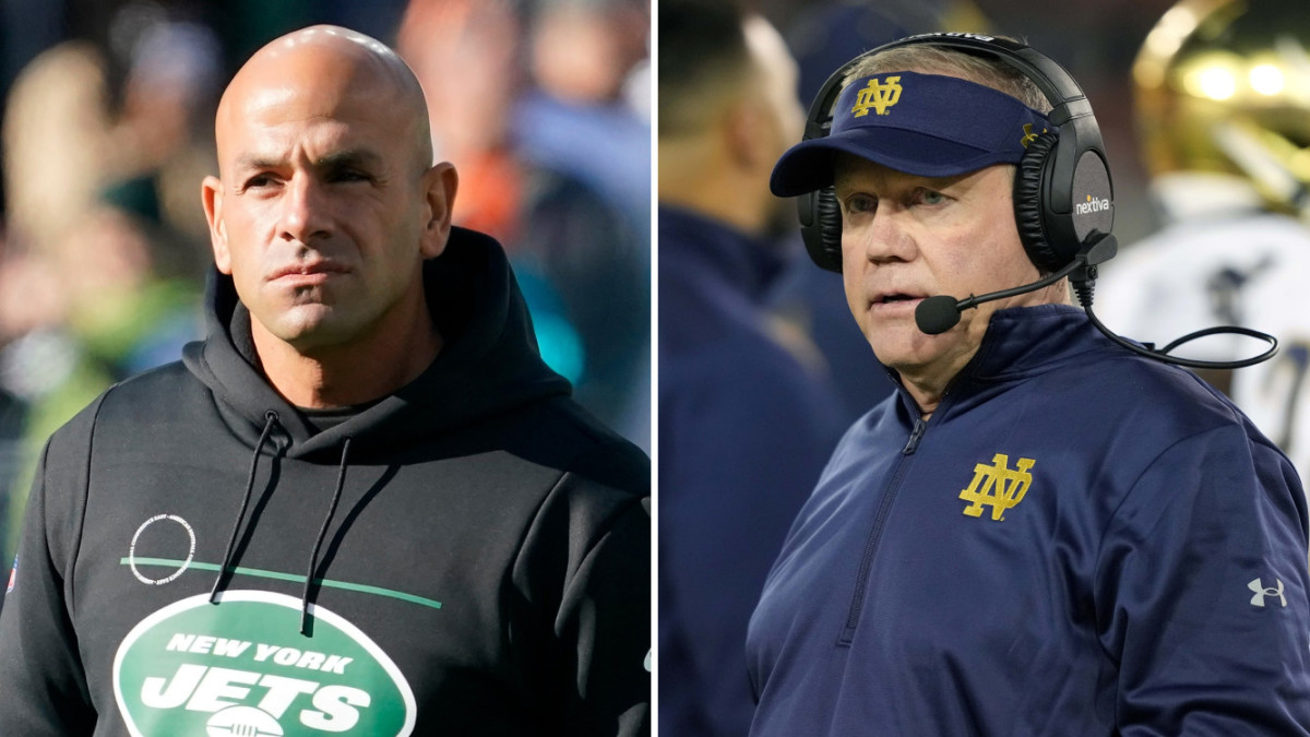 Robert Saleh's story about Brian Kelly at Central Michigan goes viral ...