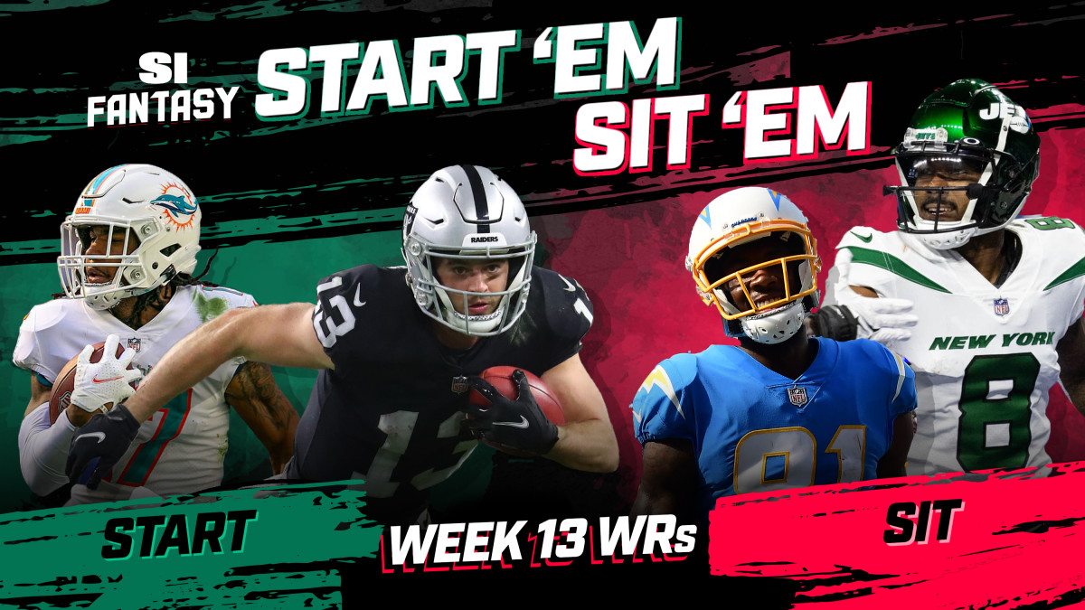 Start 'Em, Sit 'Em Week 13 Wide Receivers Sports Illustrated