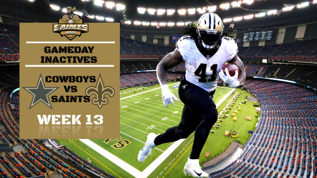 Saints Gameday Guide 2021: Week 13 vs. Cowboys