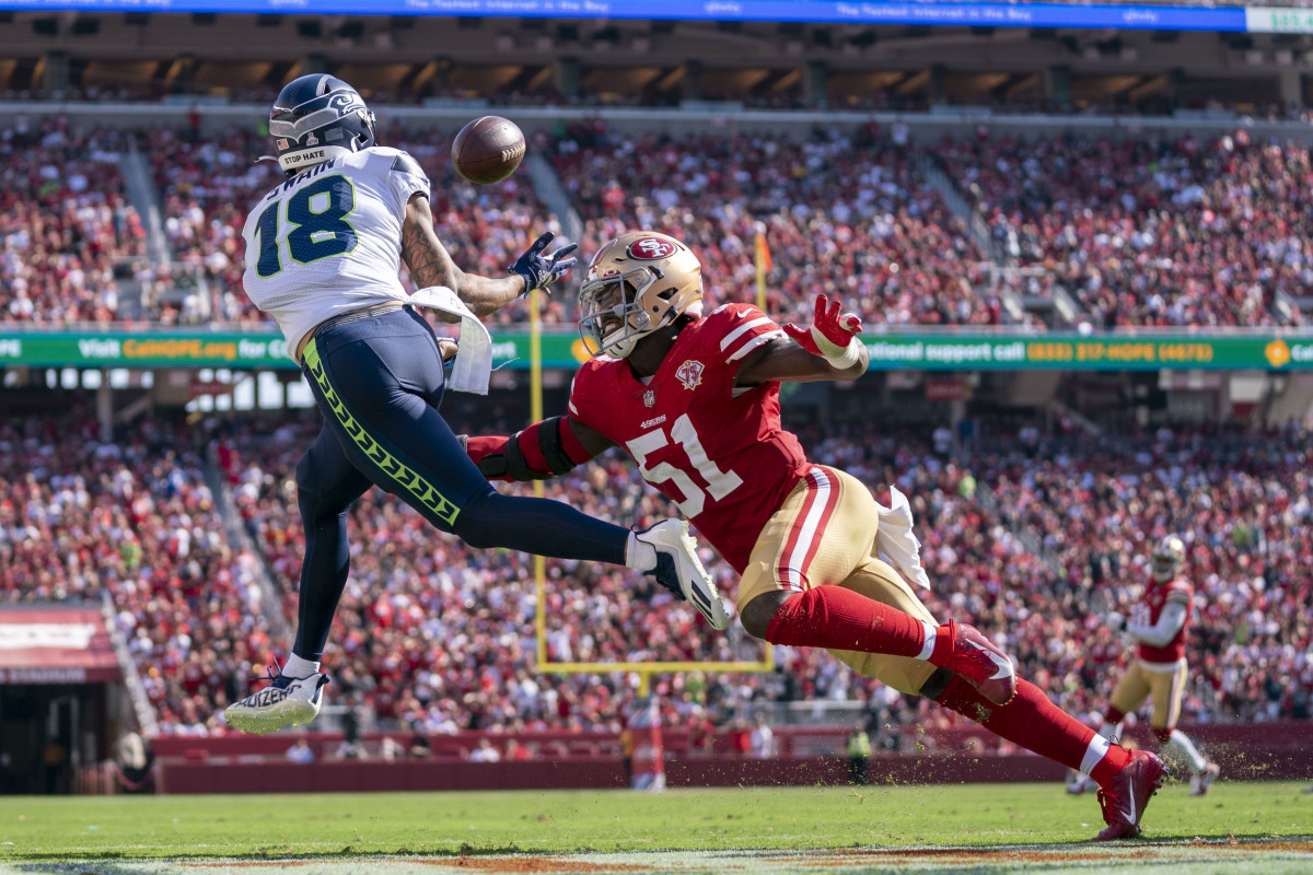 Azeez Al-Shaair Faces Greatest Challenge of Career Against Seahawks -  Sports Illustrated San Francisco 49ers News, Analysis and More