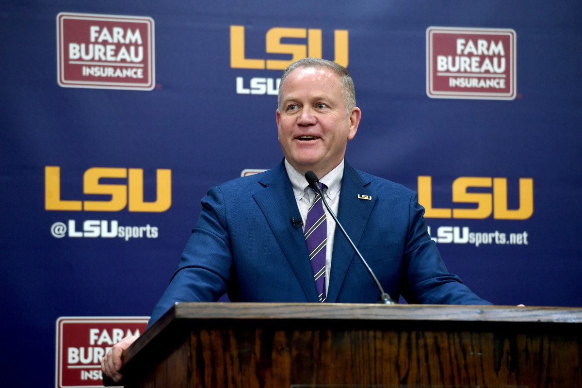 Brian Kelly Embraces Challenge of Coaching at LSU, in the SEC - Sports ...