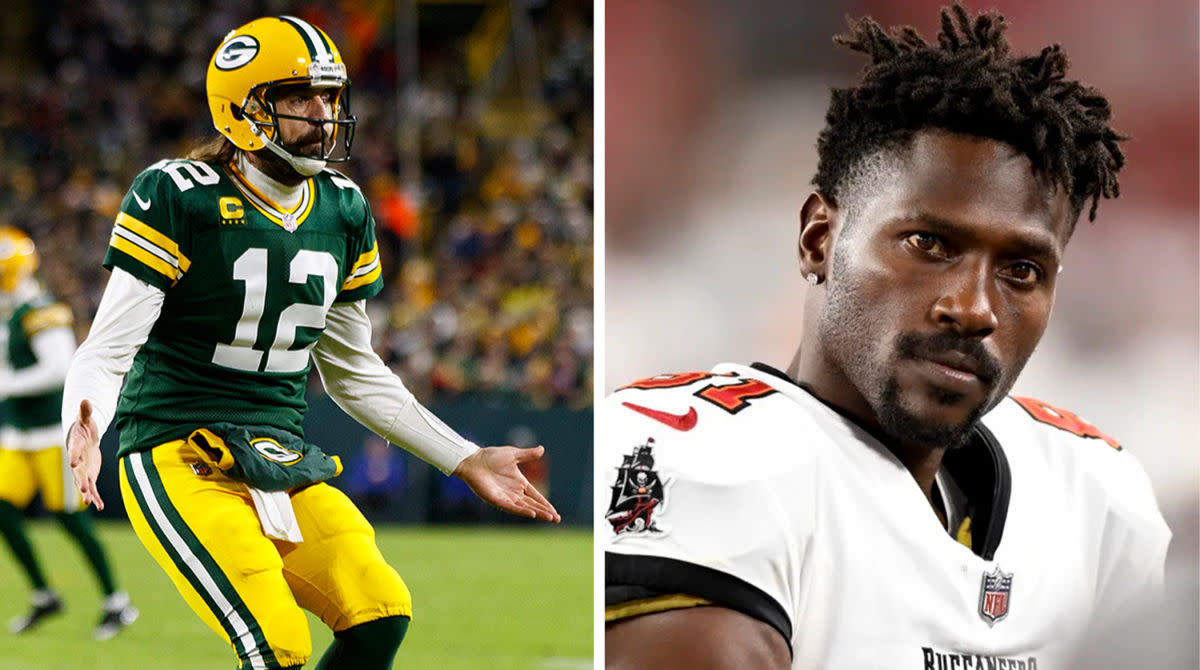 Antonio Brown and his fake vaccination cards are worse than Aaron Rodgers  and his lie