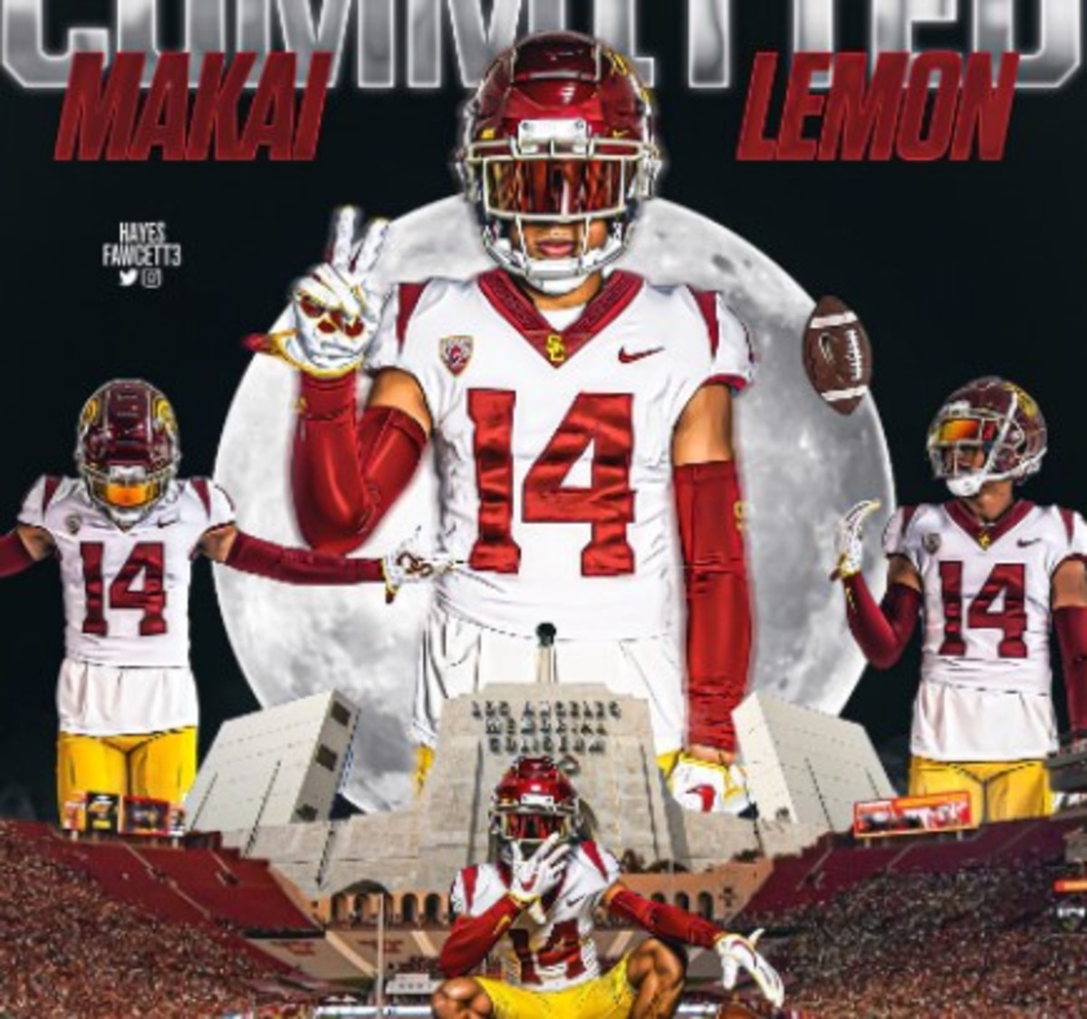 Oklahoma 2023 5Star ATH Makai Lemon Commits to USC Sports