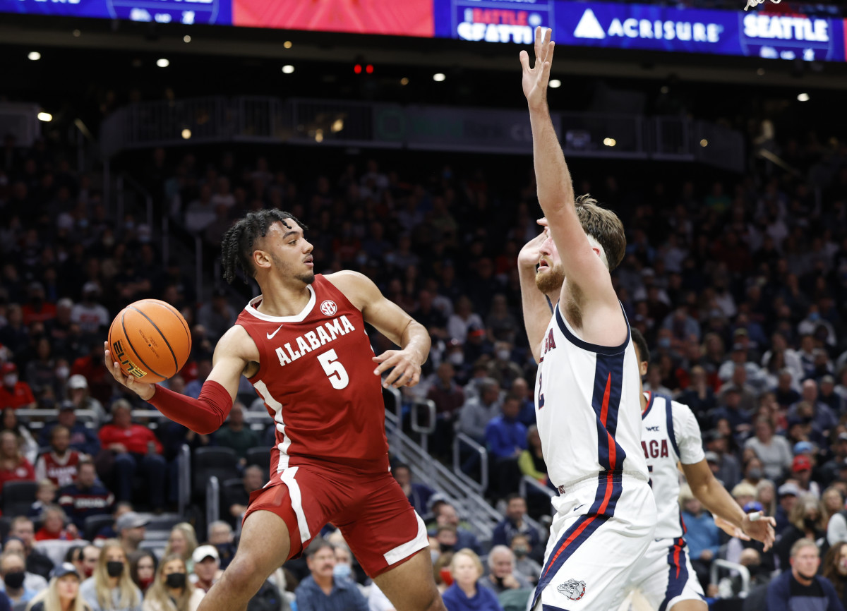 Jaden Shackelford vs Gonzaga