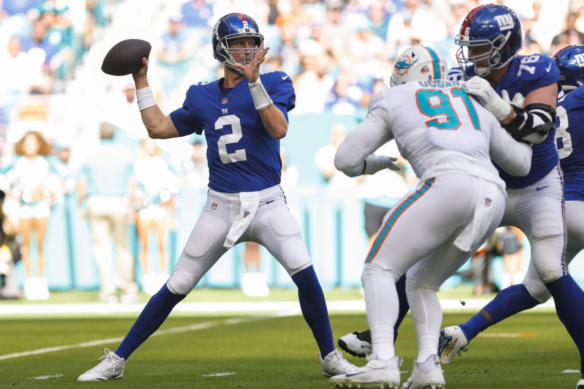 Two New York Giants suffer injuries on failed play which was