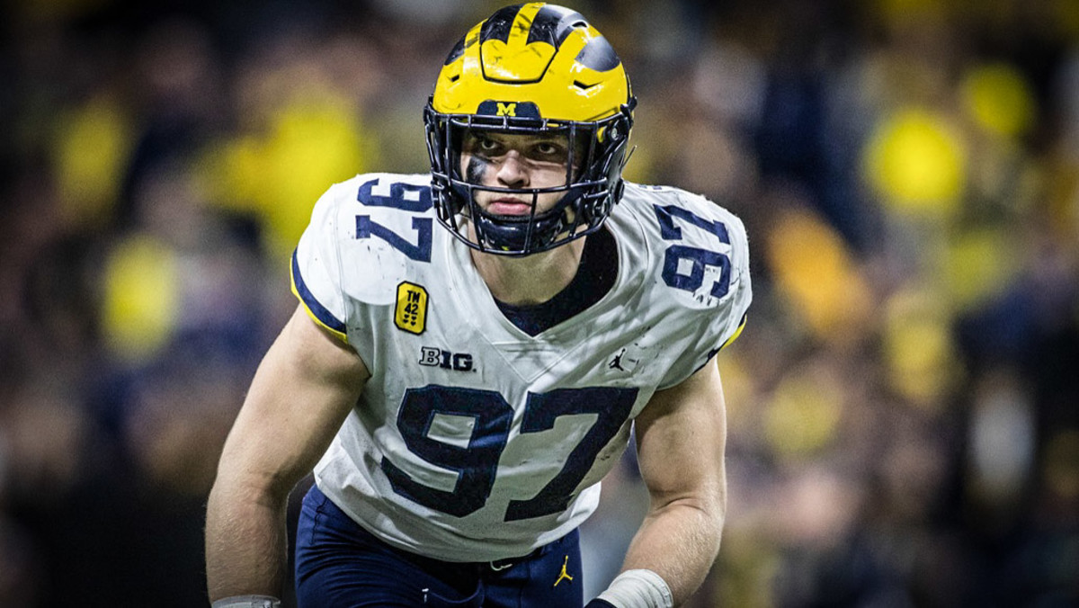 Michigan Wolverines' Aidan Hutchinson to enter 2022 NFL draft - ESPN