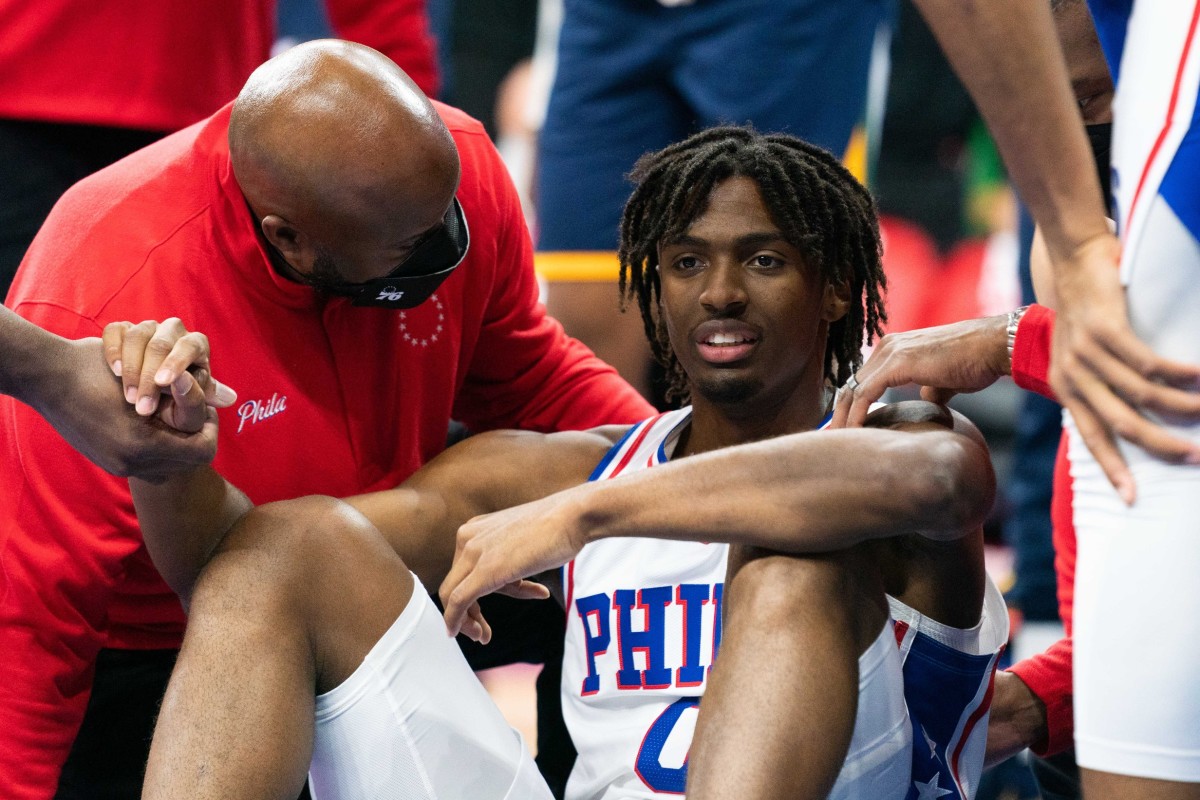 Tyrese Maxey Details 'Bumping Heads' with Sixers All-Star Teammate