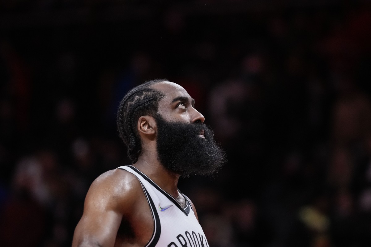 Heres The Two Photos James Harden Tweeted After The Nets Beat The Hawks Fastbreak On Fannation
