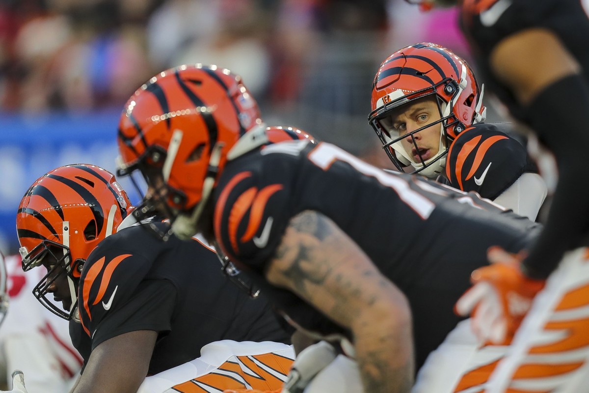 Joe Burrow scrambles, finds Ja'Marr Chase for Bengals' first touchdown