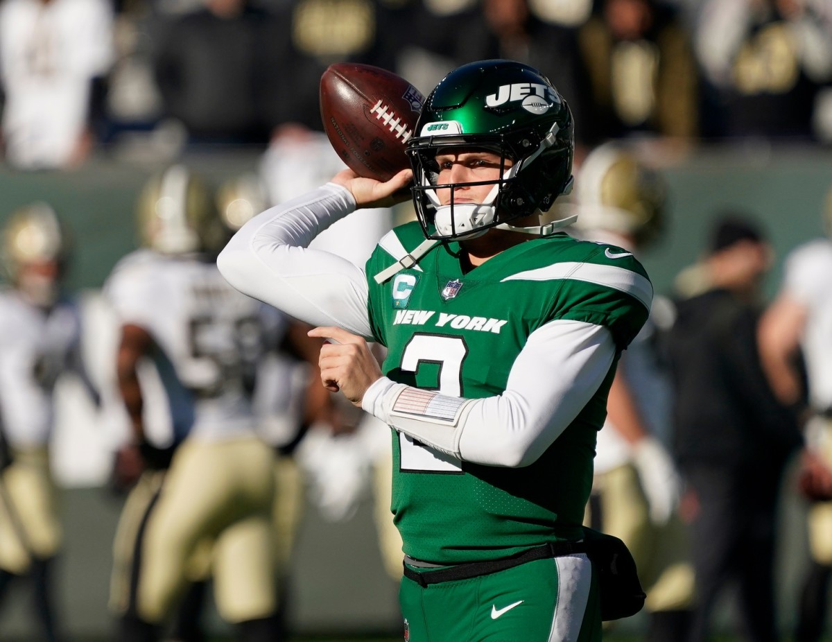 New York Jets quarterback Zach Wilson