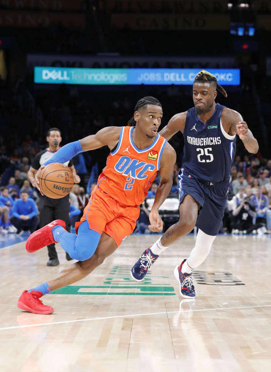 Shai Gilgeous-Alexander is the clear leader of the Thunder's guard unit.