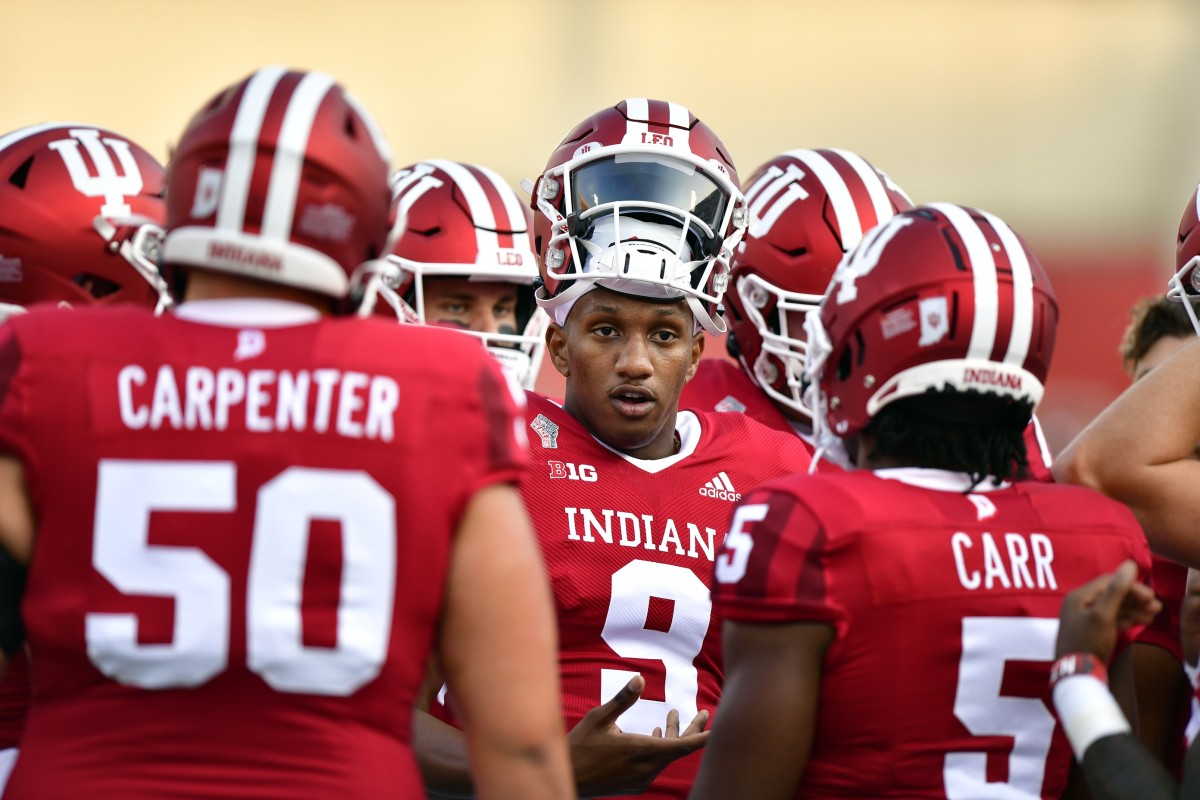 Michael Penix Jr. played for Kalen DeBoer at Indiana in 2019.