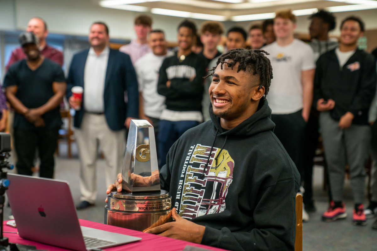 Nicholas Singleton Gatorade Player of the Year