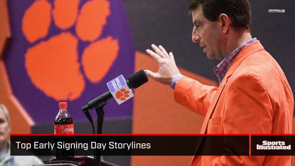 Early National Signing Day Storylines Sports Illustrated