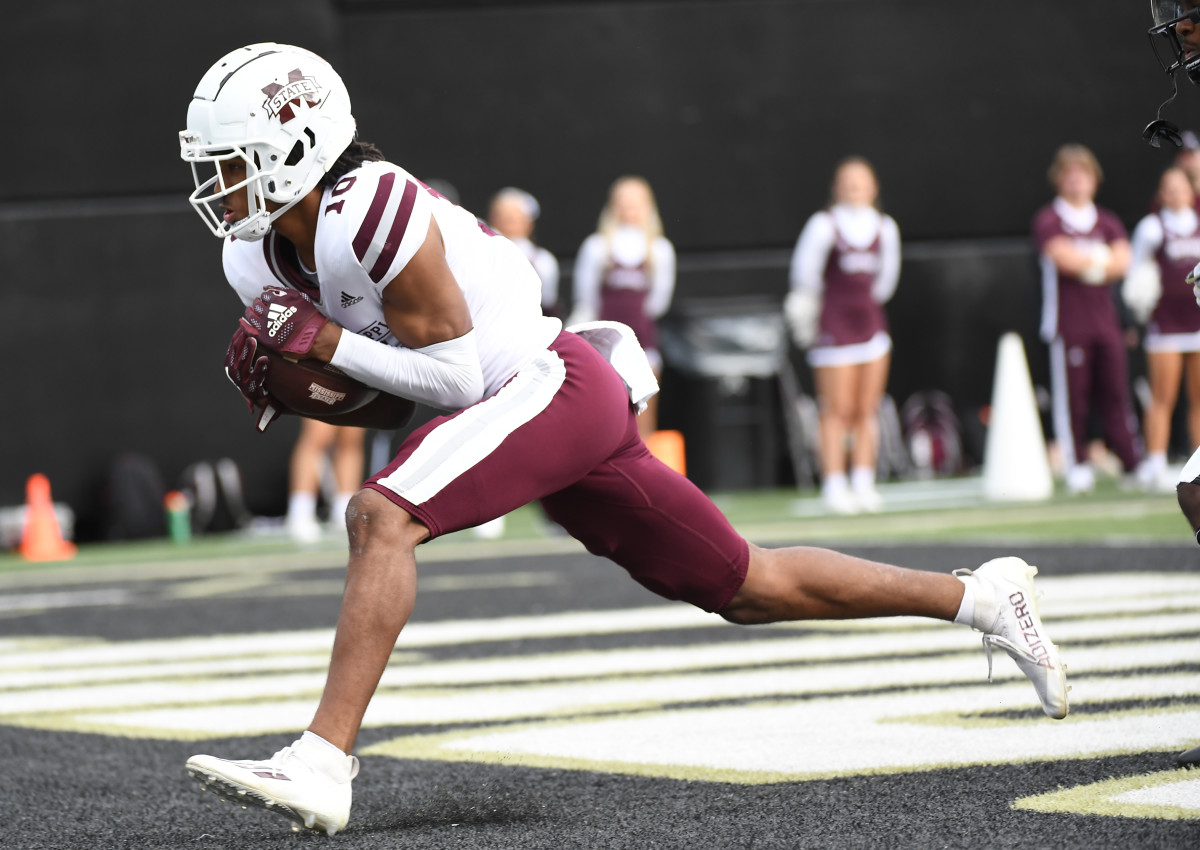 Mississippi State football: WR Makai Polk declares for 2022 NFL Draft -  Sports Illustrated Mississippi State Football, Basketball, Recruiting, and  More