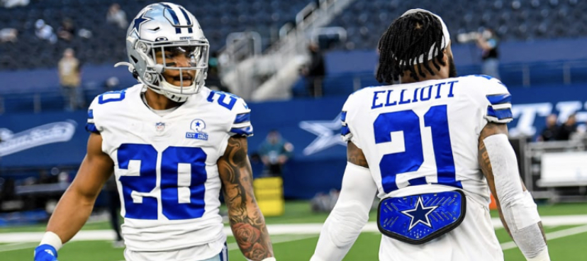 Ezekiel Elliott Knee Brace, Tony Pollard Practicing: Cowboys Injury ...