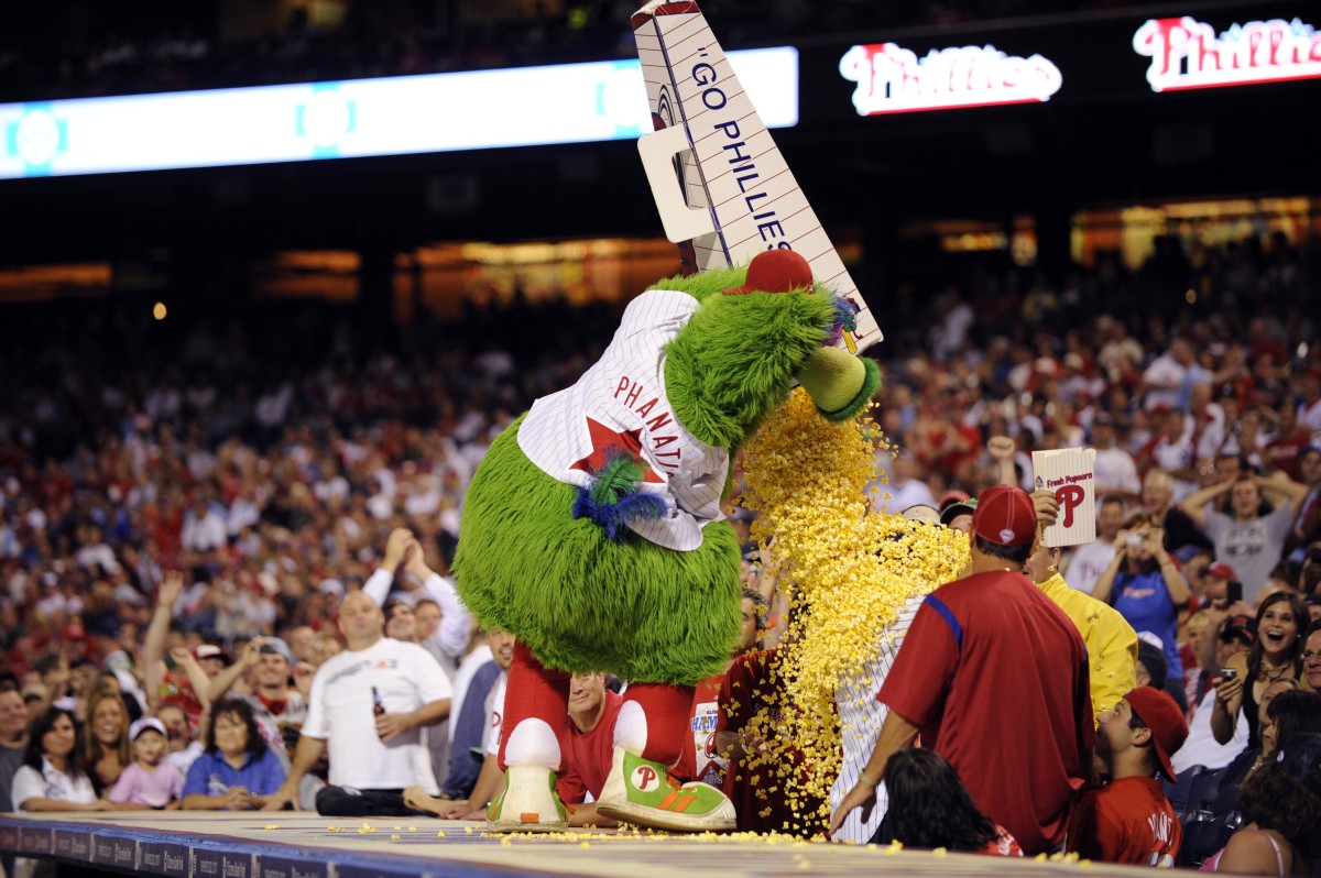 Will the Phillie Phanatic join the ranks of other discarded Philly mascots?:  Sports cartoon