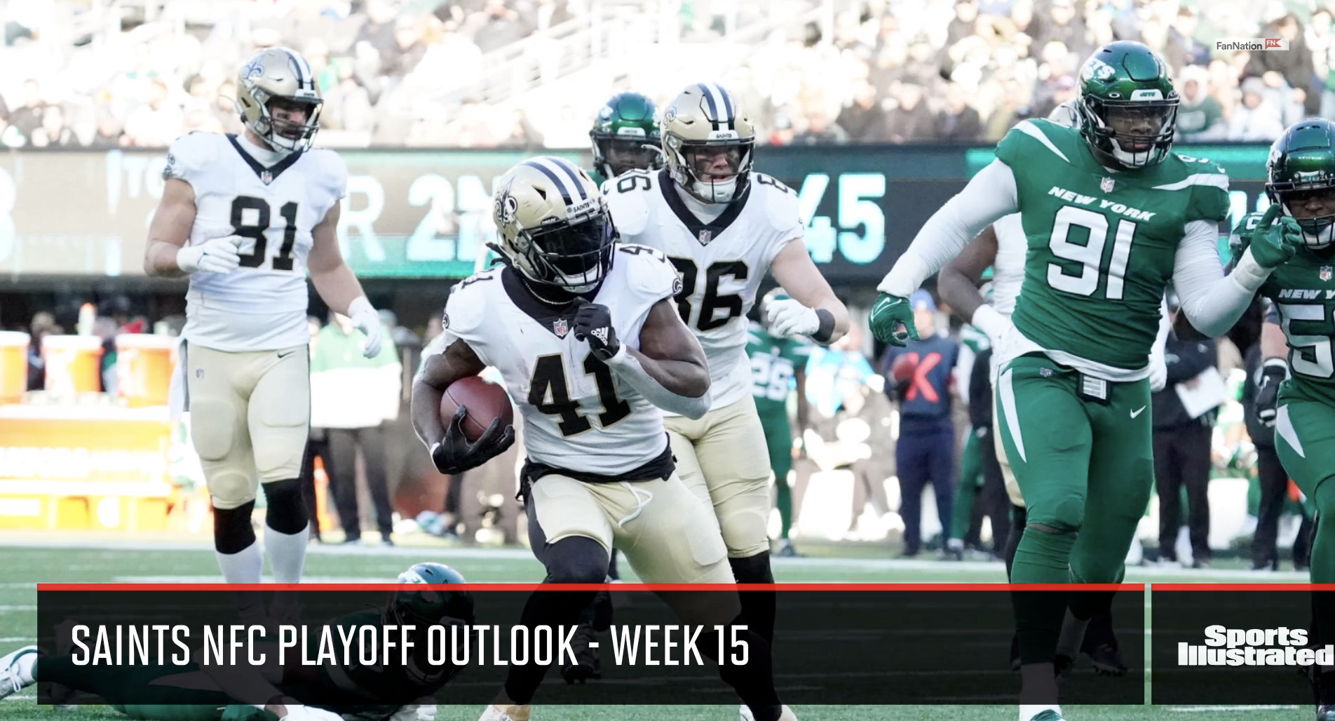 Saints Playoff Outlook Week 15 Sports Illustrated New Orleans Saints