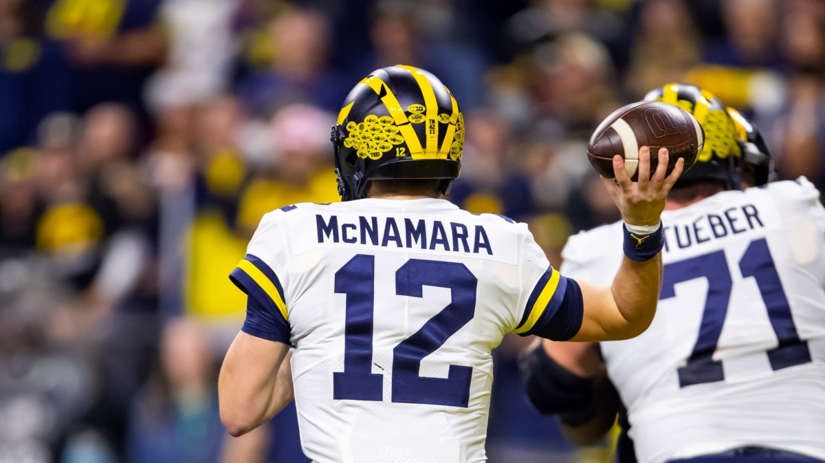 Michigan QB Cade McNamara inks NIL deal with Tom Brady's new apparel brand  