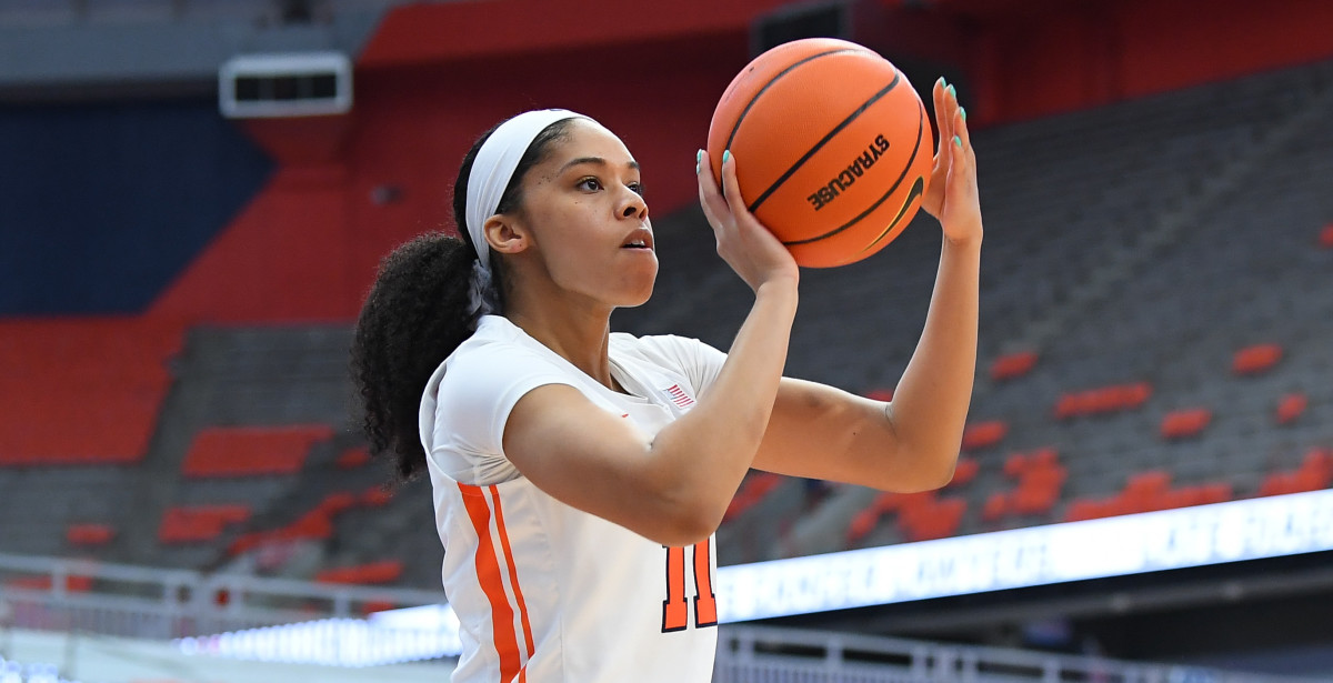 Jayla Thornton's Basketball Balancing Act - Sports Illustrated Syracuse ...