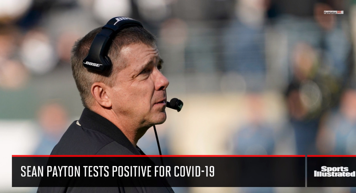 Saints' Payton misses practice, tests negative for COVID-19