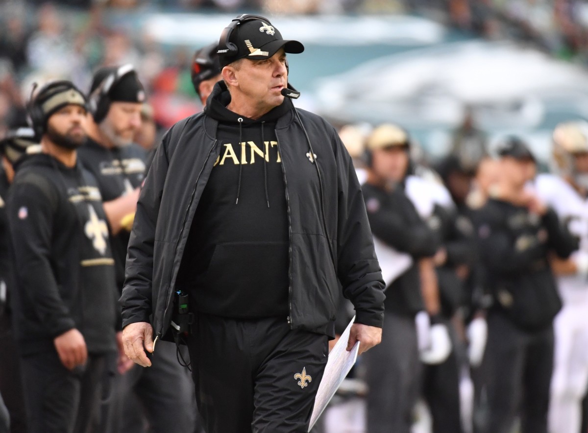 Saints coach Sean Payton declared out vs. Buccaneers after testing positive  for COVID-19 