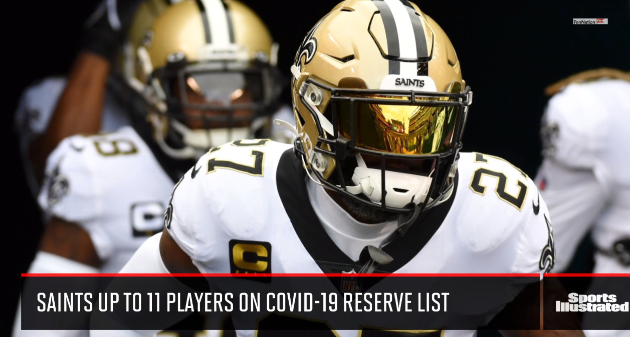 Total of 15 Saints players land on reserve/Covid-19 list