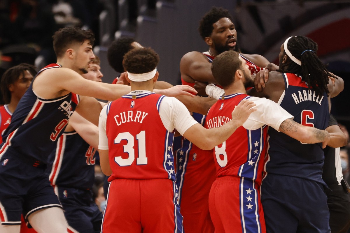 Wizards' Montrezl Harrell Sounds Off on Joel Embiid After Loss to ...