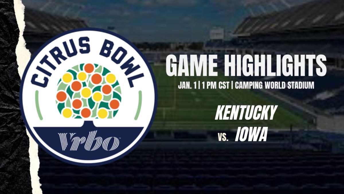 Vrbo Citrus Bowl Game Recap Live Highlights From Iowa vs. Kentucky