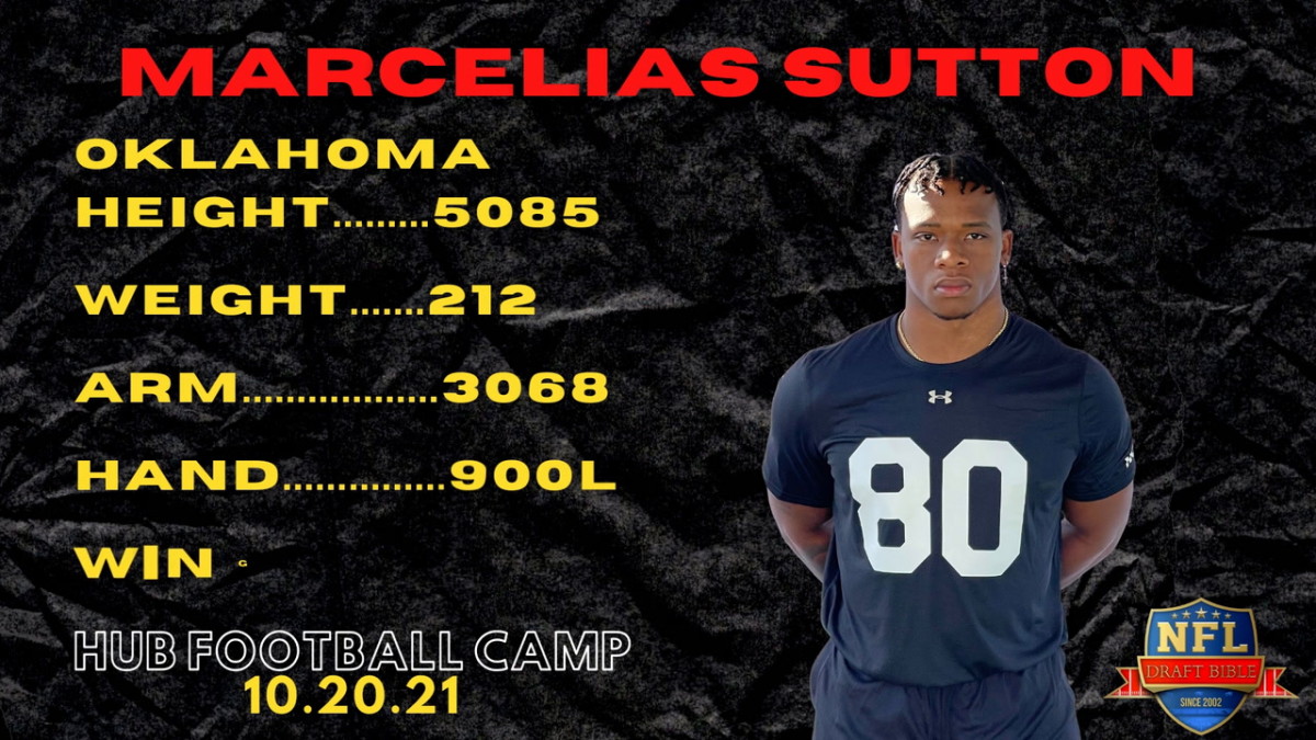 HUB report from the CAMP for running back Marcelias Sutton - Visit NFL  Draft on Sports Illustrated, the latest news coverage, with rankings for NFL  Draft prospects, College Football, Dynasty and Devy