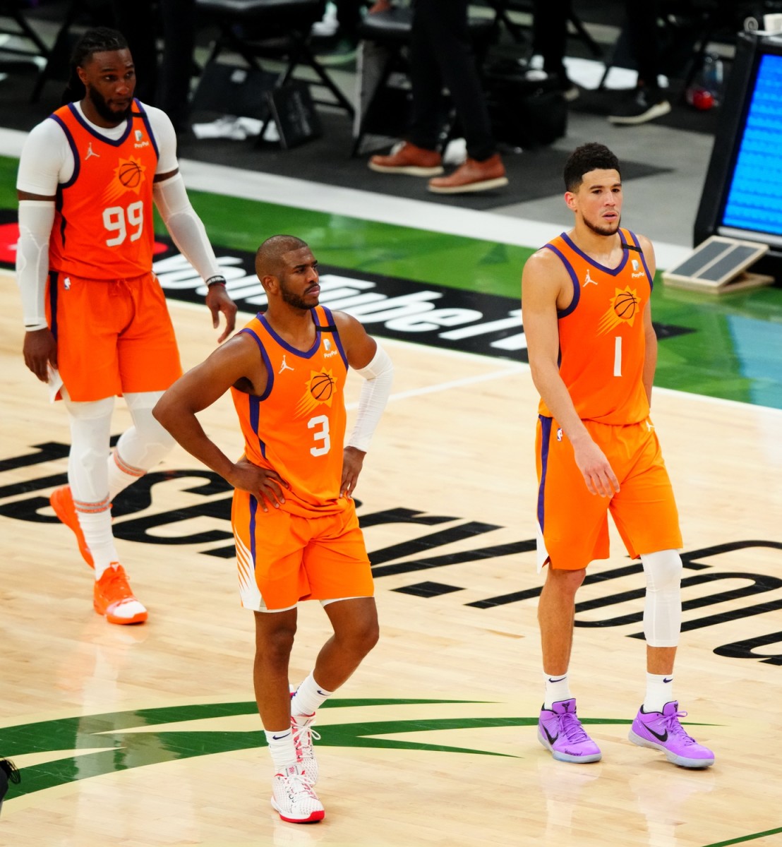 Suns Starting Lineup Against The Celtics Fastbreak on FanNation