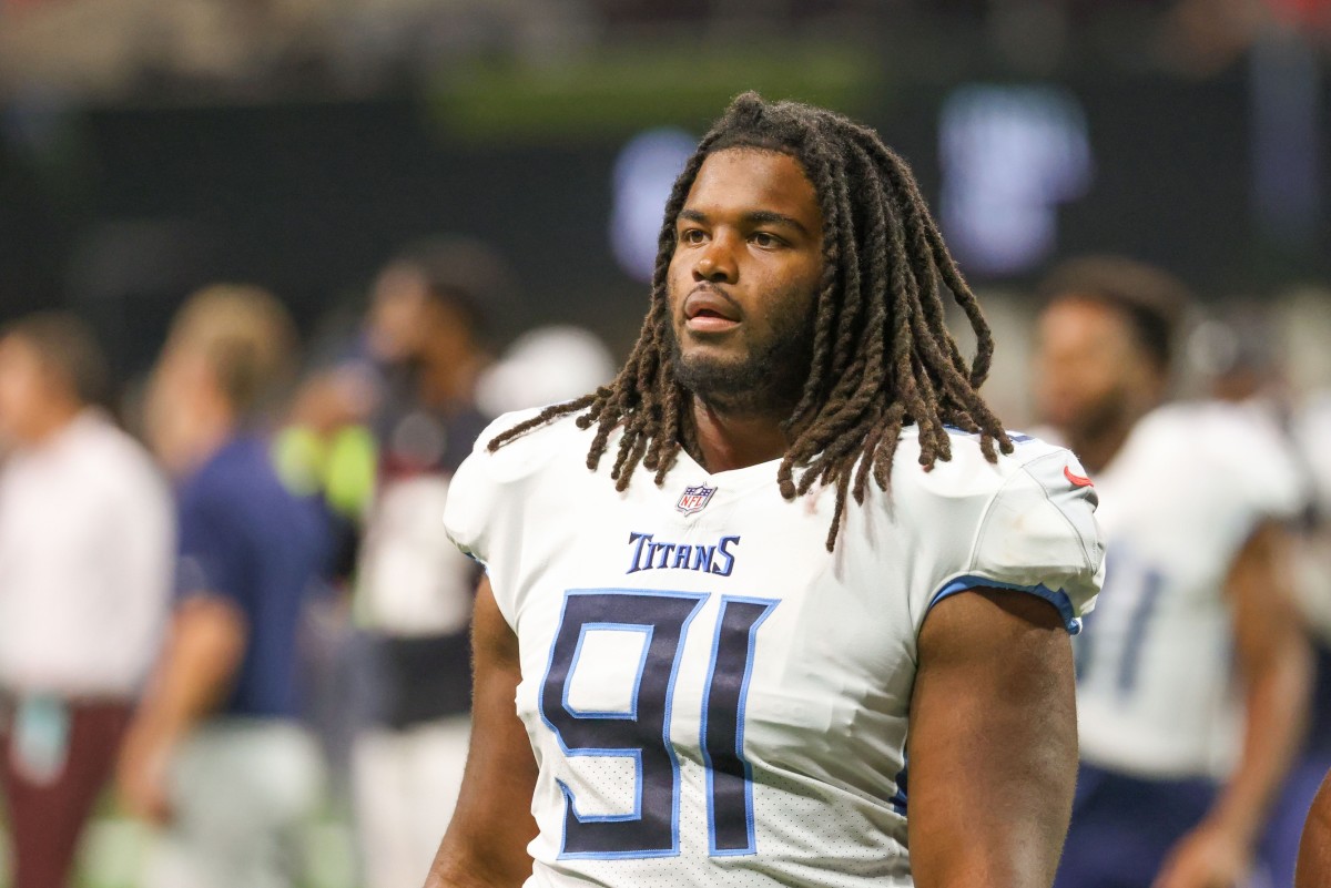 Tennessee Titans rookie Larrell Murchison, former NC State