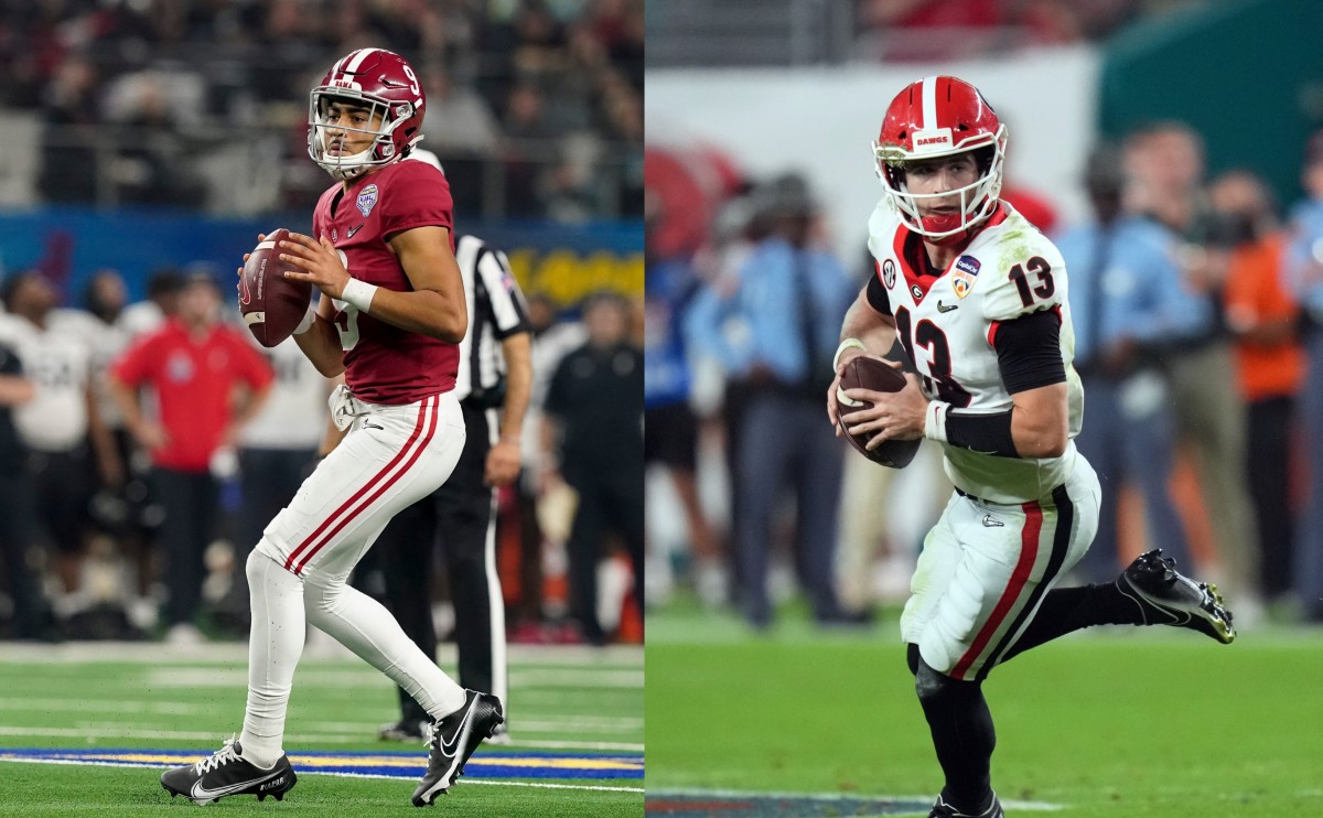 Georgia vs. Alabama Player Props: How to Bet Bryce Young, Stetson Bennett,  Jermaine Burton