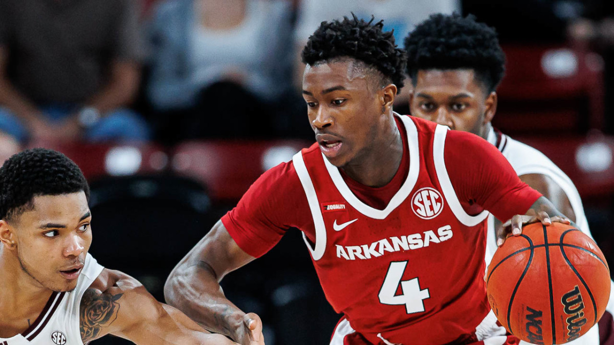 Razorbacks' Davonte Davis on Team 'Just Wanting to Win' - Sports ...