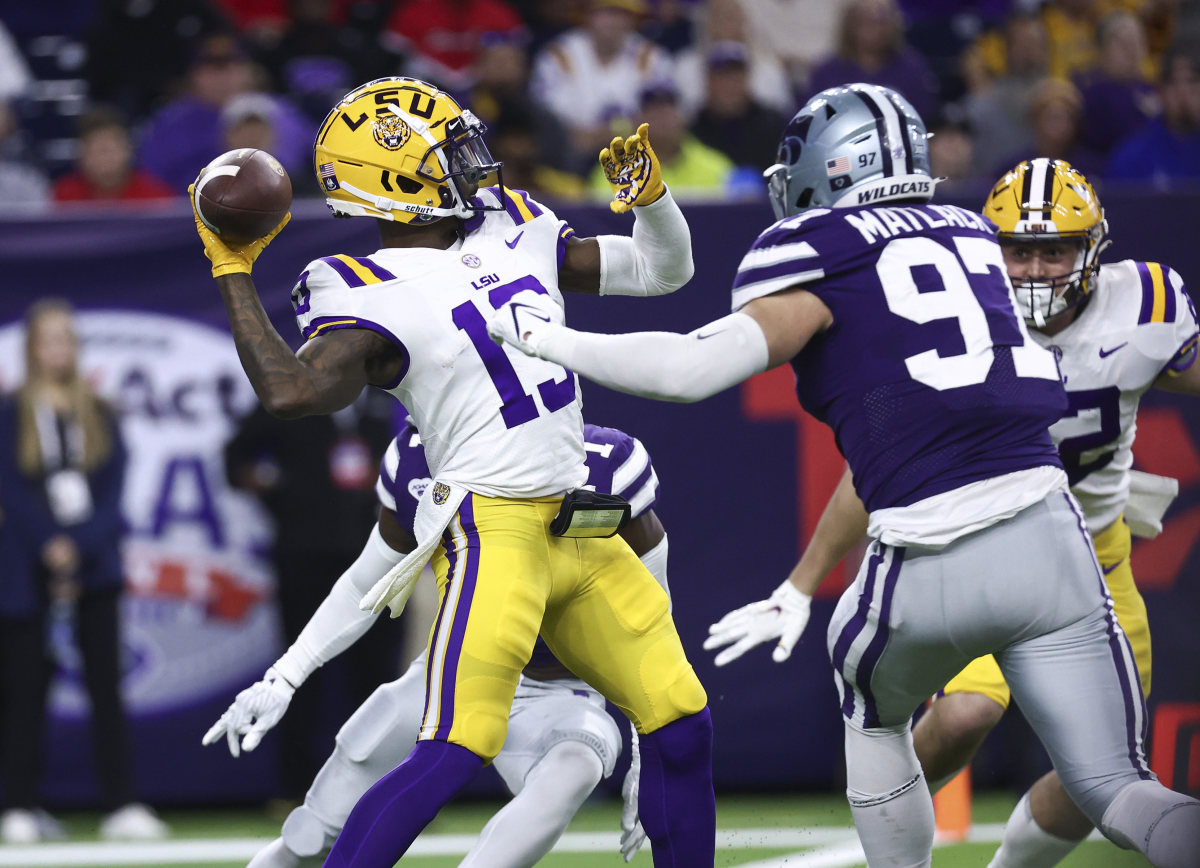 LSU Football Falls To Kansas State 42-20 In Texas Bowl - Sports ...