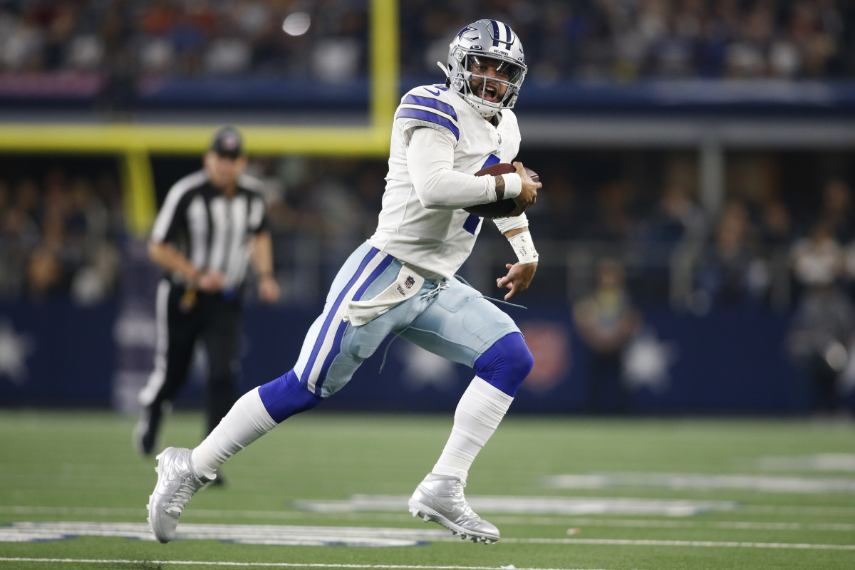 What Pros Wear: Dak Prescott's Jordan 11 Cool Grey Cleats - What