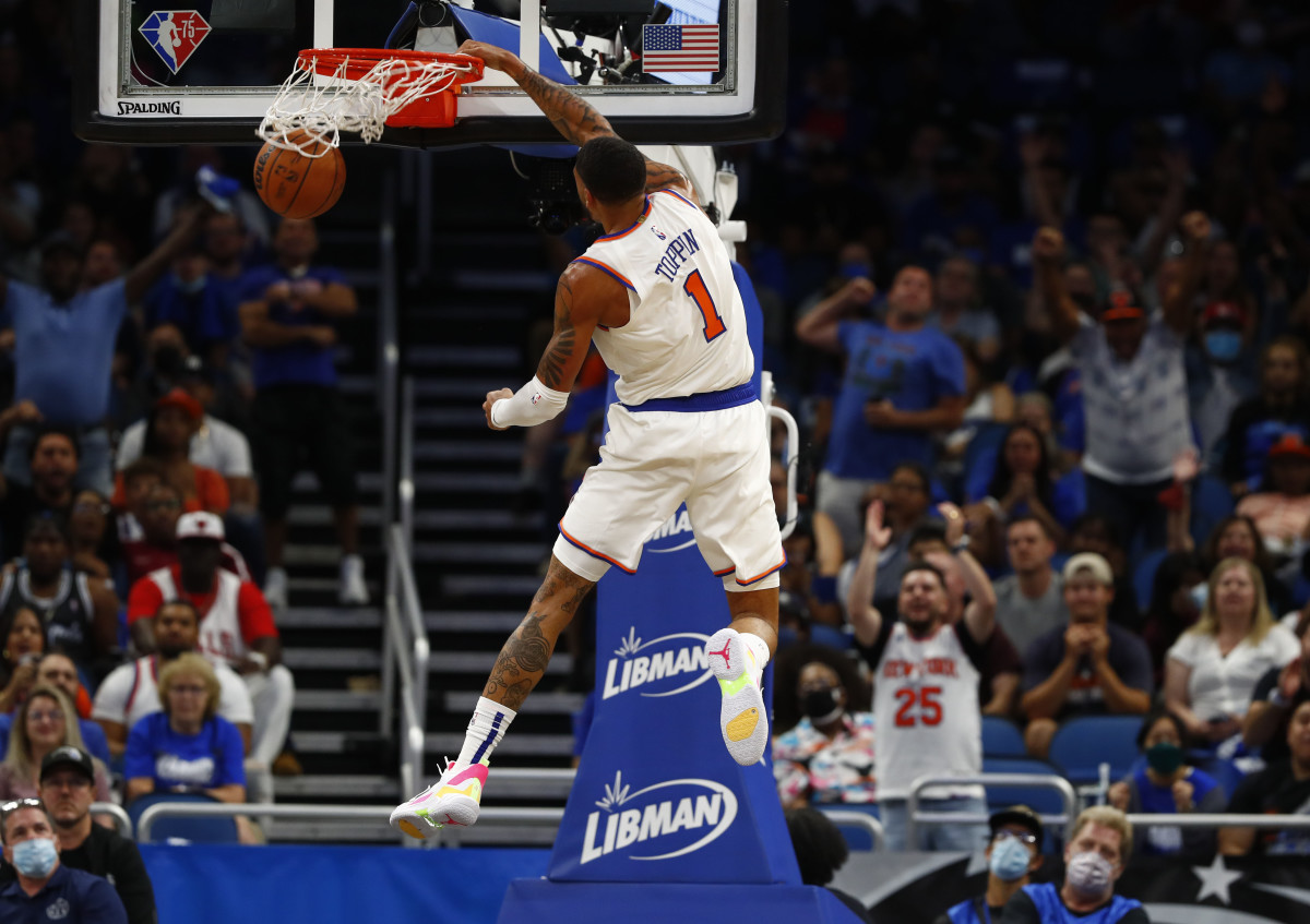 2020 NBA Draft: Knicks Select High-Flyer Obi Toppin at 8