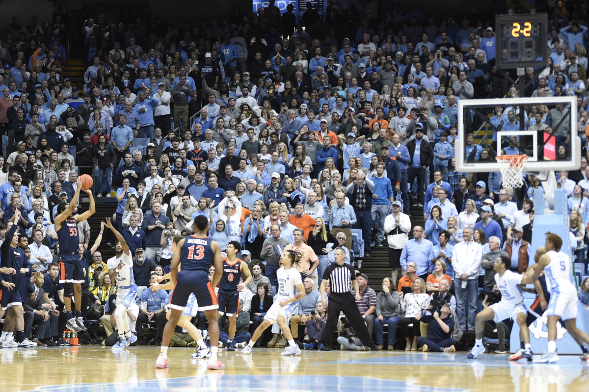 Tomas Woldetensae Virginia Cavaliers men's basketball