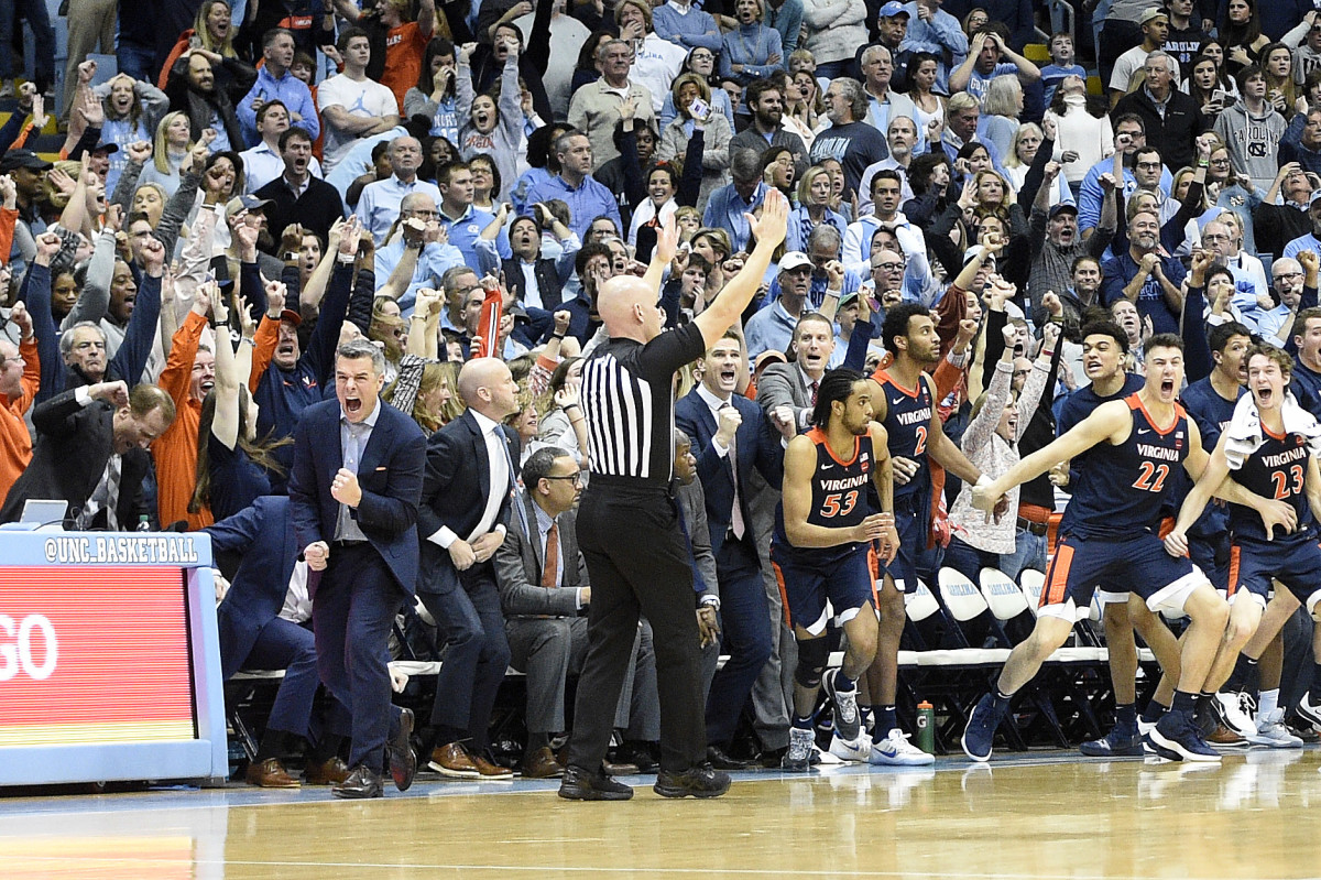 Tomas Woldetensae Virginia Cavaliers men's basketball