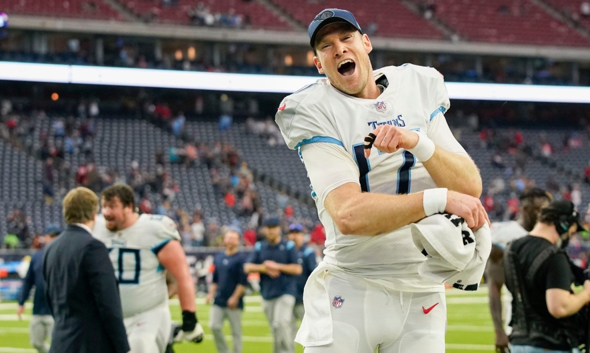 January 9, 2022: Tennessee Titans quarterback Ryan Tannehill (17