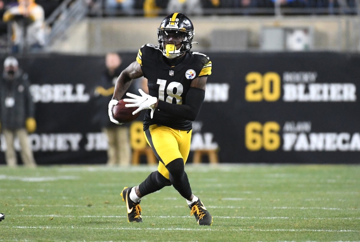 Pittsburgh Steelers WR Diontae Johnson Suffers Rib Injury Vs. Ravens ...