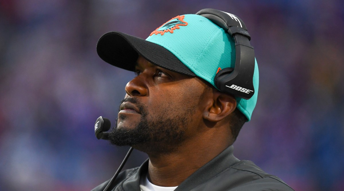 Ex-Miami Dolphins coach Brian Flores accuses NFL of racial