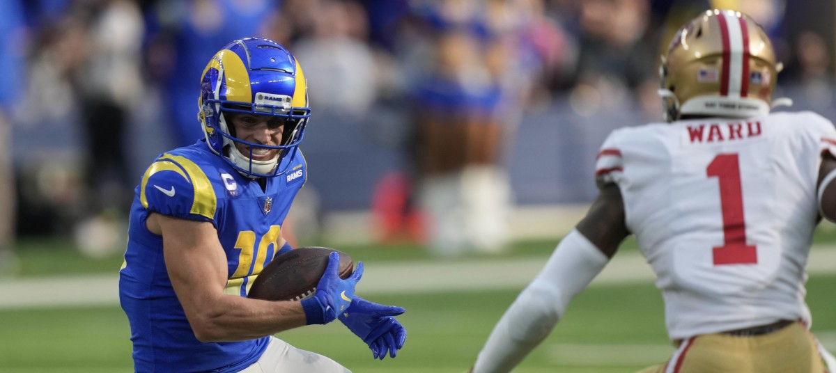 Los Angeles Rams Cooper Kupps Historic Season Falls 18 Yards Shy Of Breaking Receiving Yards 