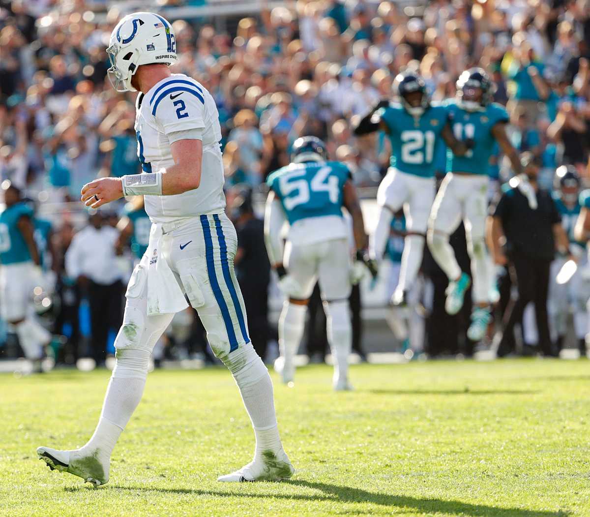 Indianapolis Colts At A Loss For Words After Not Getting The Job Done In  Jacksonville - Sports Illustrated Indianapolis Colts News, Analysis and More