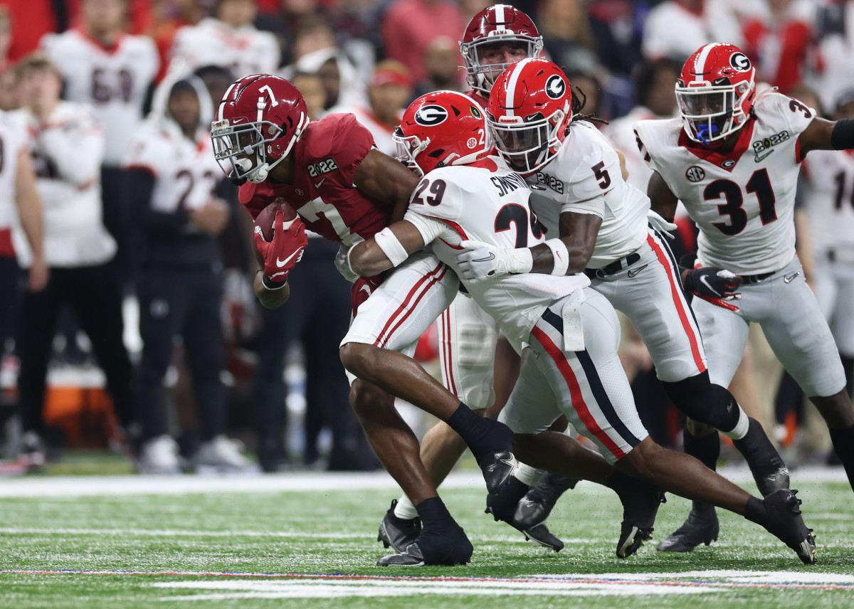 DeVonta Smith is best of Alabama football's wide receiver legacy - Sports  Illustrated