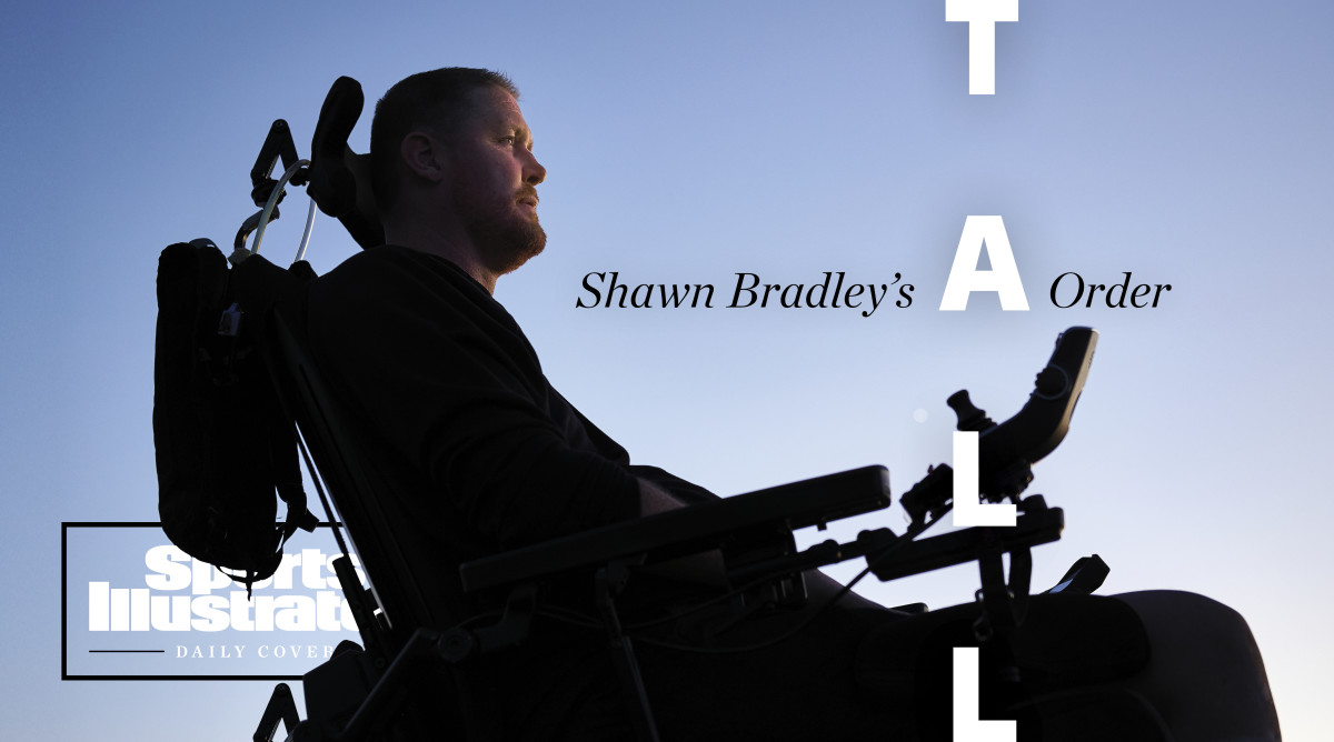 New Shawn Bradley interview takes him to the scene of his paralyzing  accident - LDS Living