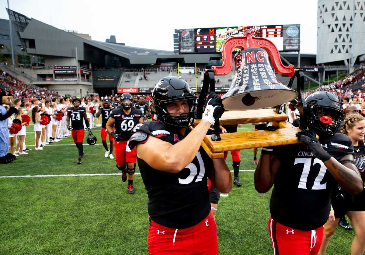 Watch UC Unveils Battle for the Victory Bell Uniform All Bearcats